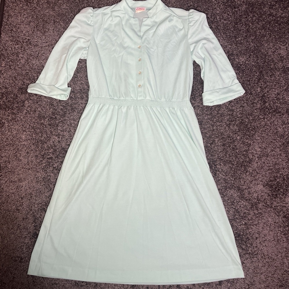 It's A Lehigh Mint Green‎ Vintage Dress